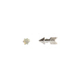October birthstone earrings (opal)