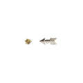 November birthstone earrings (citrine)