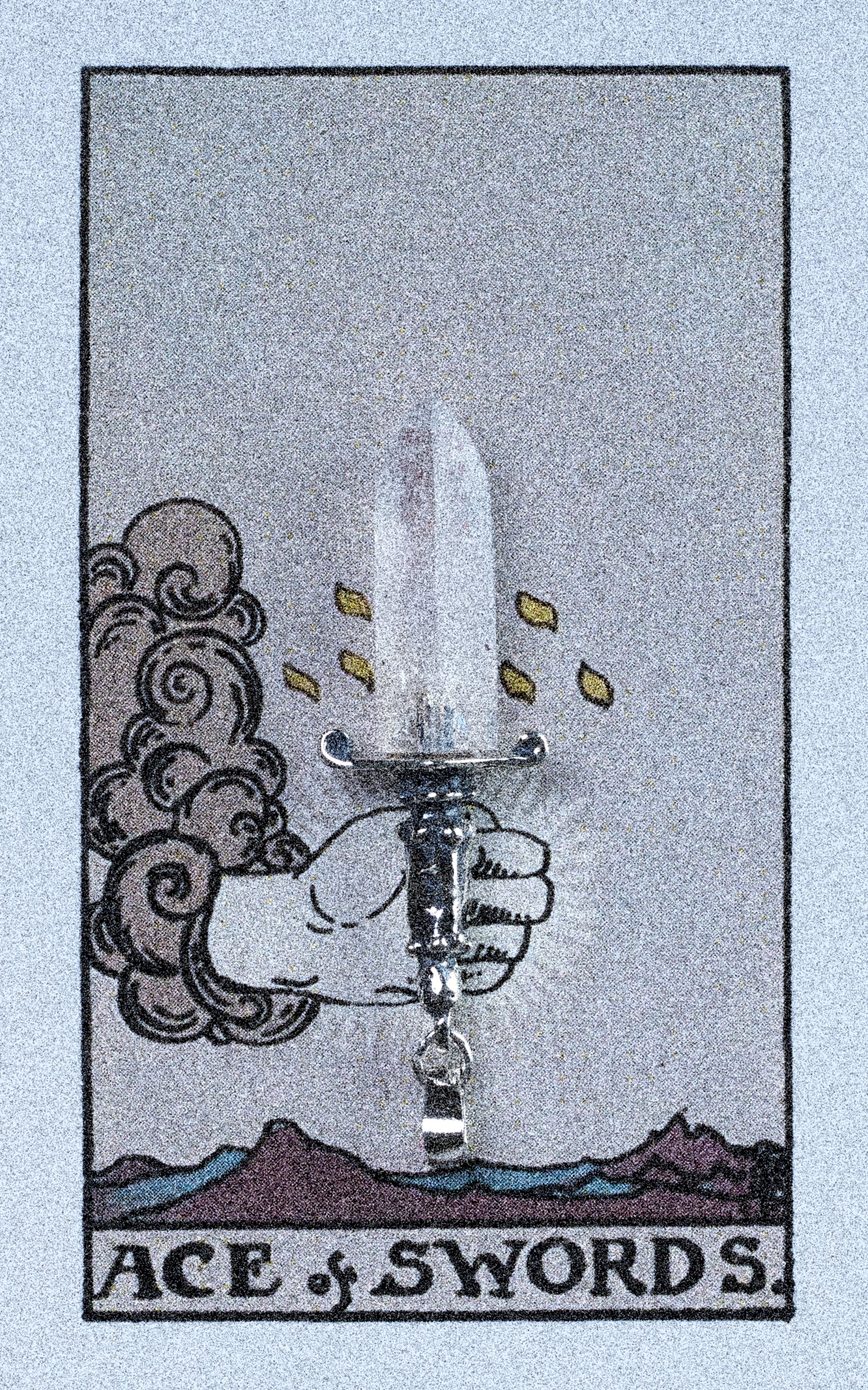 剑形项链（银）