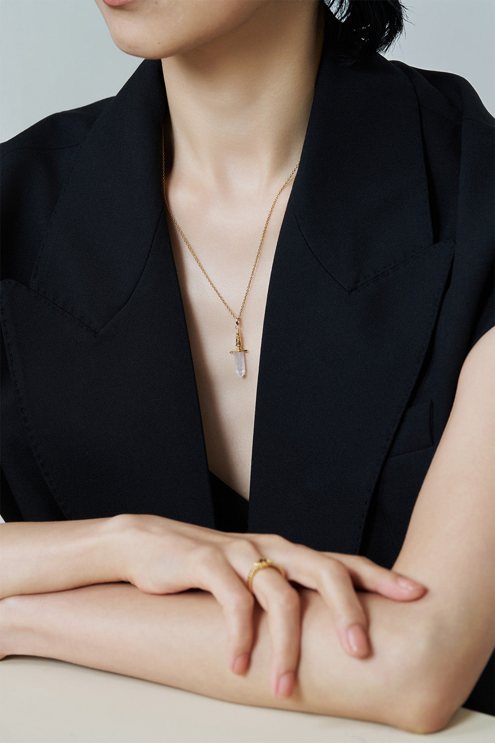 剑形项链（银）