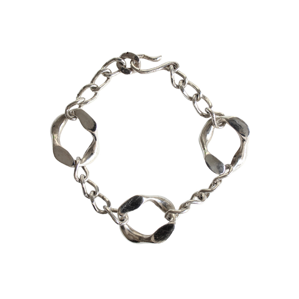 Three-chain bracelet