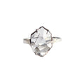 Tourmaline in Quartz Ring