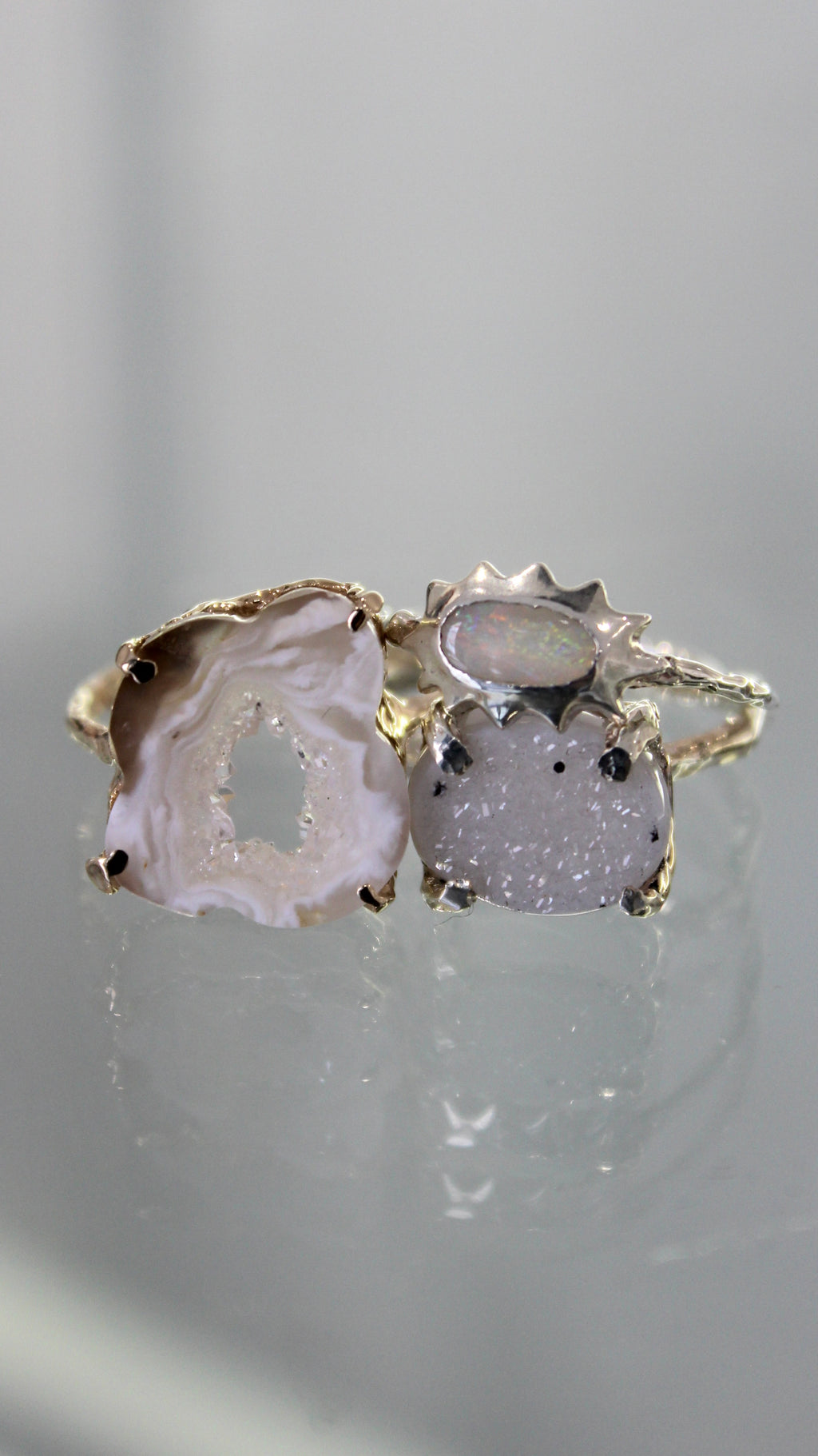 棘オパールリング