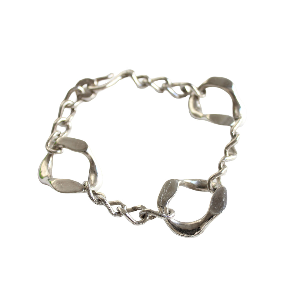 Three-chain bracelet