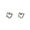 Thorn Heart Earrings