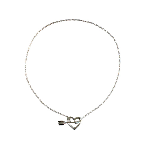 Heart and Arrow Necklace