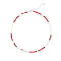 pearl and coral necklace
