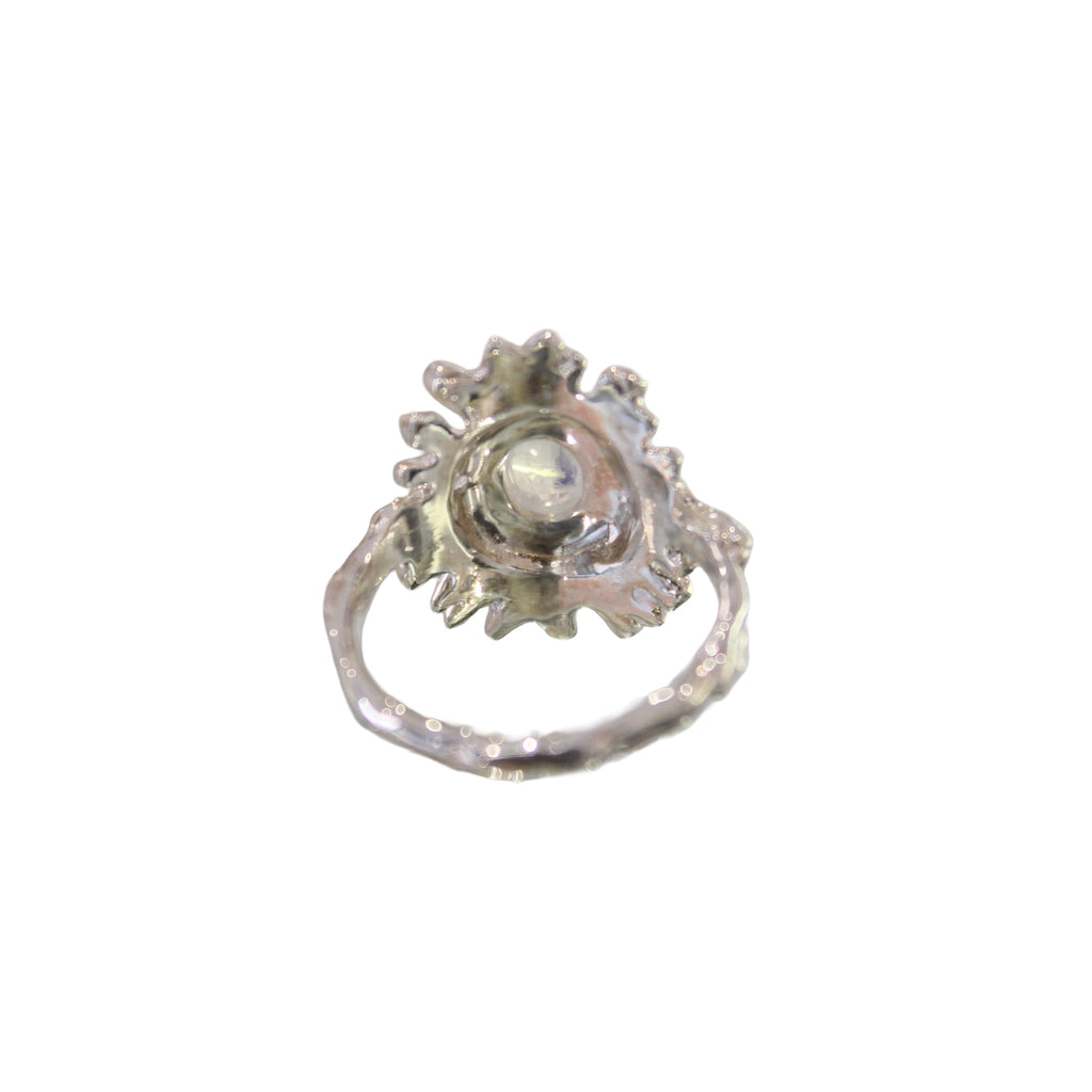 スパイシーリング　ブルームーンストーン